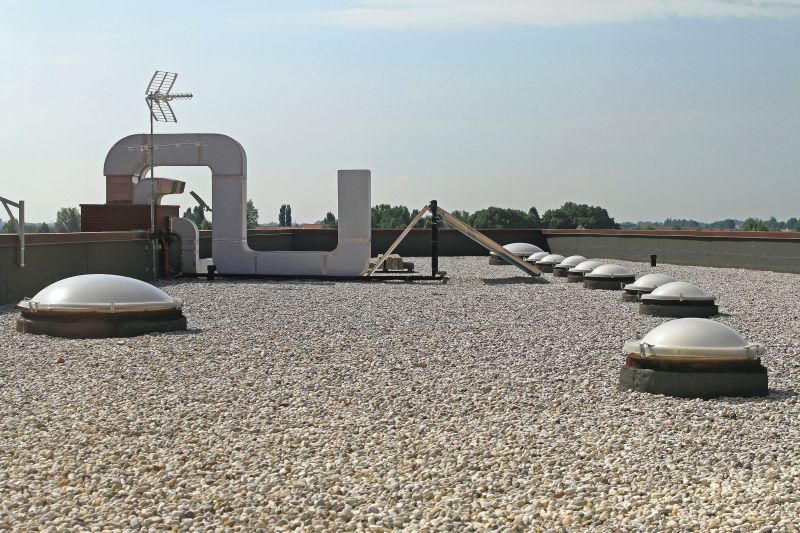Gravel Roof Repair detail