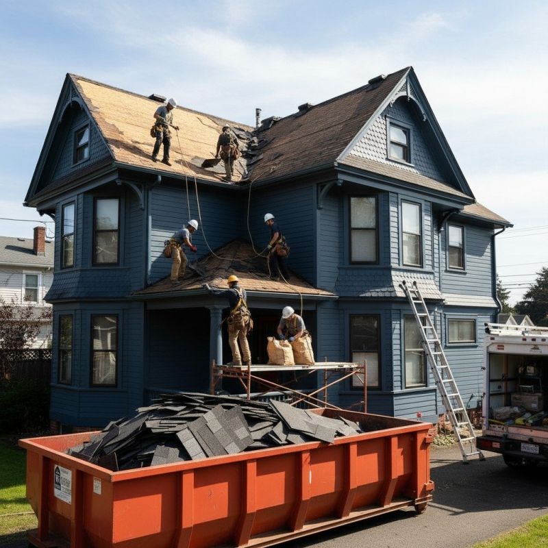 Residential Roof Replacement detail