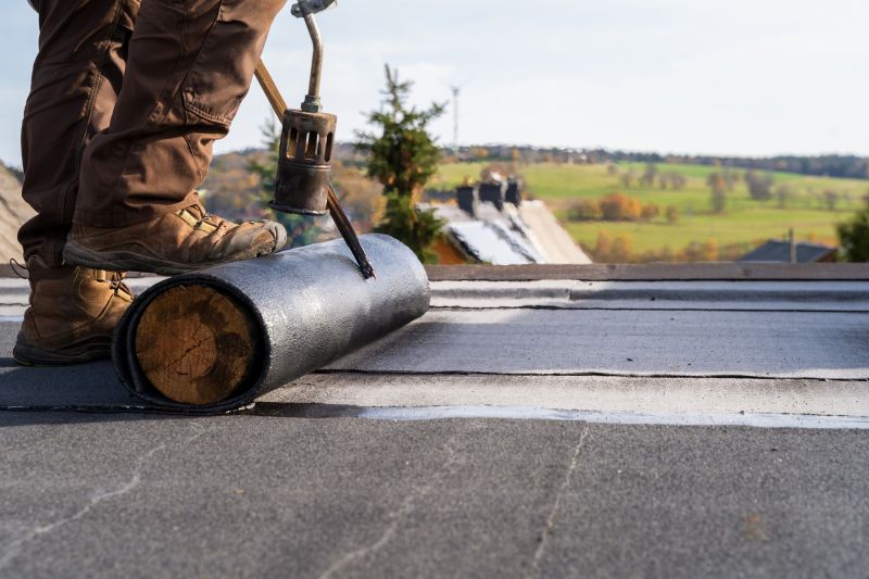 Tar Roof Repair detail
